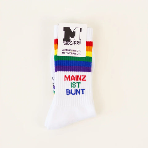 Tennissocken 'Regenbogen' M1 Streetwear