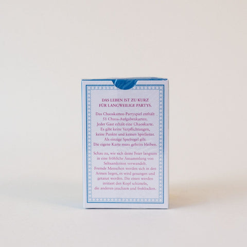 Chaoskarten 'Partyspiel' Chaoskarten