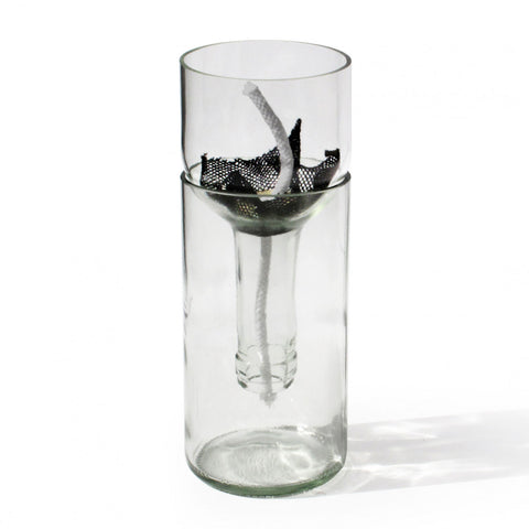 Self Watering Bottle 'grün' side by side