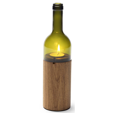 Windlicht 'WeinLicht' grün