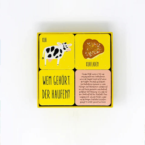 Memory-Spiel 'Wem gehört der Haufen?' Laurence King Verlag