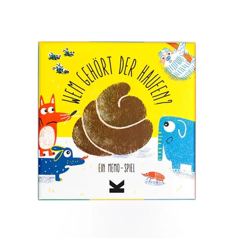 Memory-Spiel 'Wem gehört der Haufen?' Laurence King Verlag
