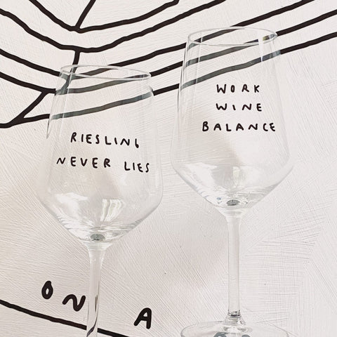 Weißweinglas 'Work Wine Balance'