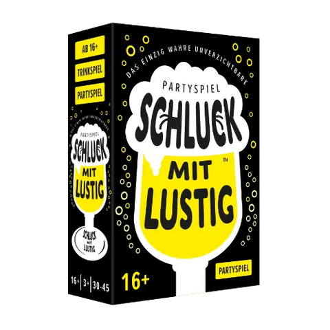 Spiel 'Schluck mit lustig' Kylskapspoesi