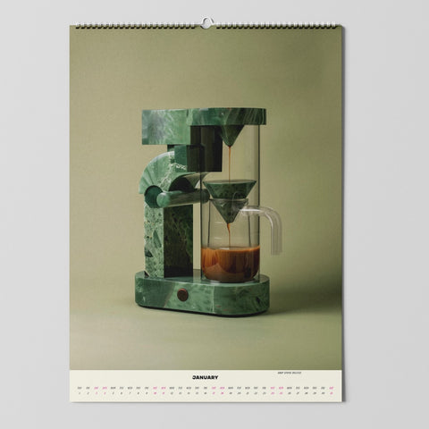 Kalender 'Espresso Fantasia' – 2026 edition selekkt
