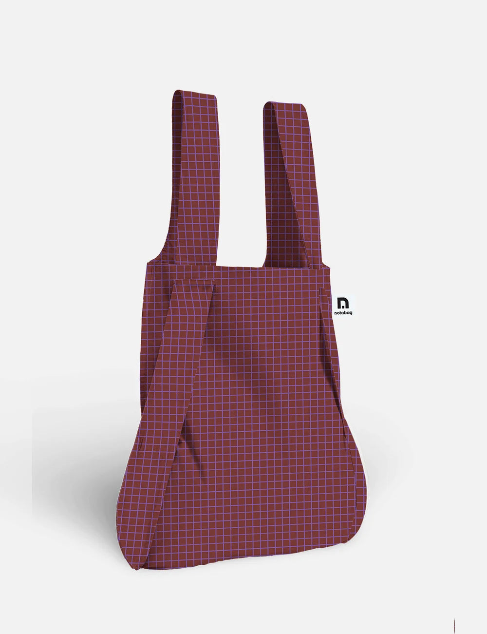 2in1 Bag & Backpack 'Plum Please' Notabag