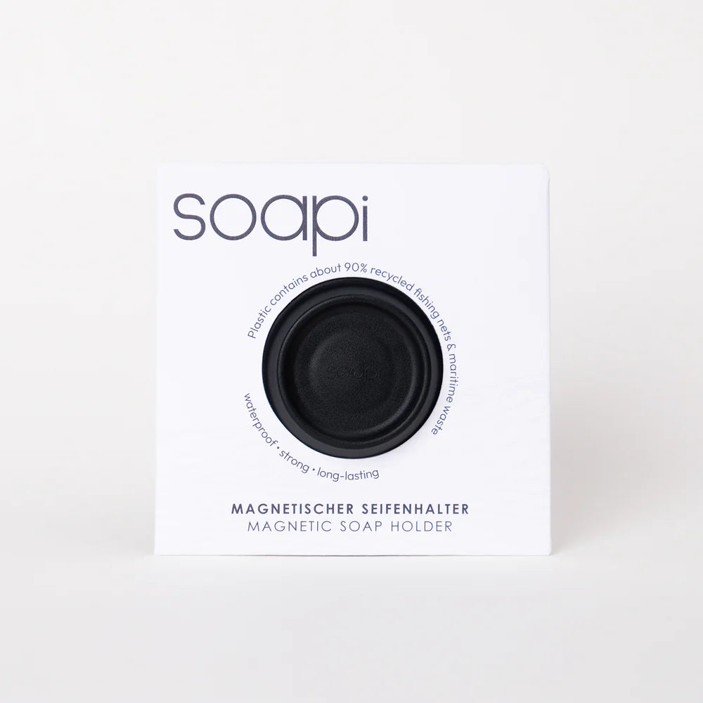 Magnetseifenhalter 'Soapi' – schwarz Soapi