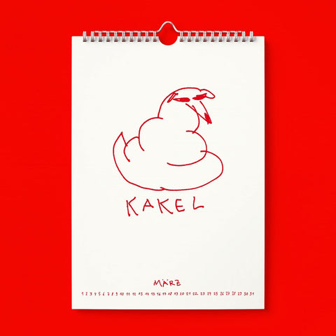 Kalender 'Richtig auf Zackel durch 2026' edition selekkt