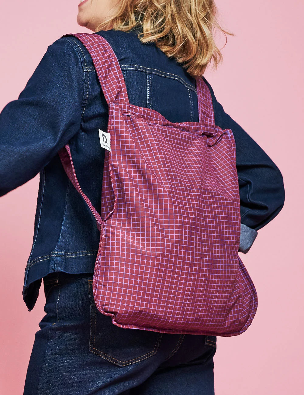 2in1 Bag & Backpack 'Plum Please' Notabag