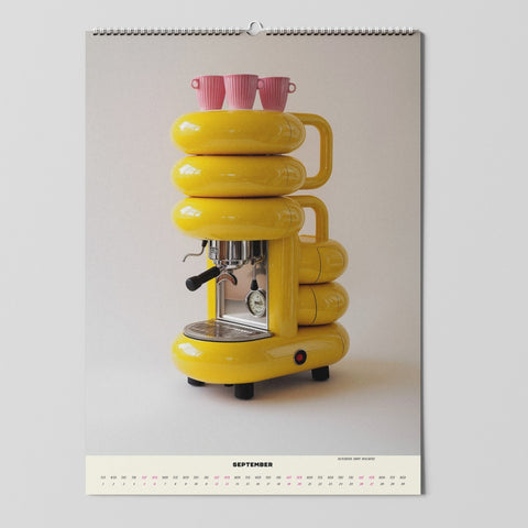 Kalender 'Espresso Fantasia' – 2026 edition selekkt