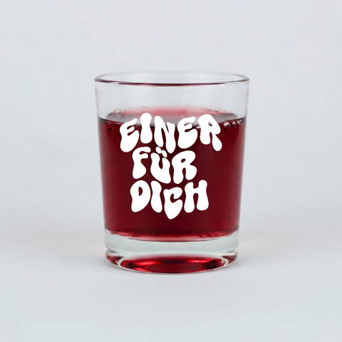 Schnapsglas-Set "Einer für dich. Einer für mich." LIEBS.CO