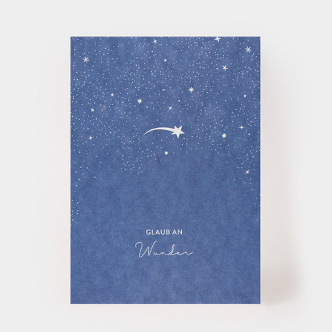 Postkarte 'Glaub an Wunder'