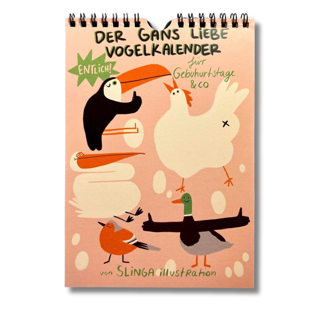 Der Gans Liebe Vogelkalender Slinga