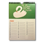 Der Gans Liebe Vogelkalender Slinga