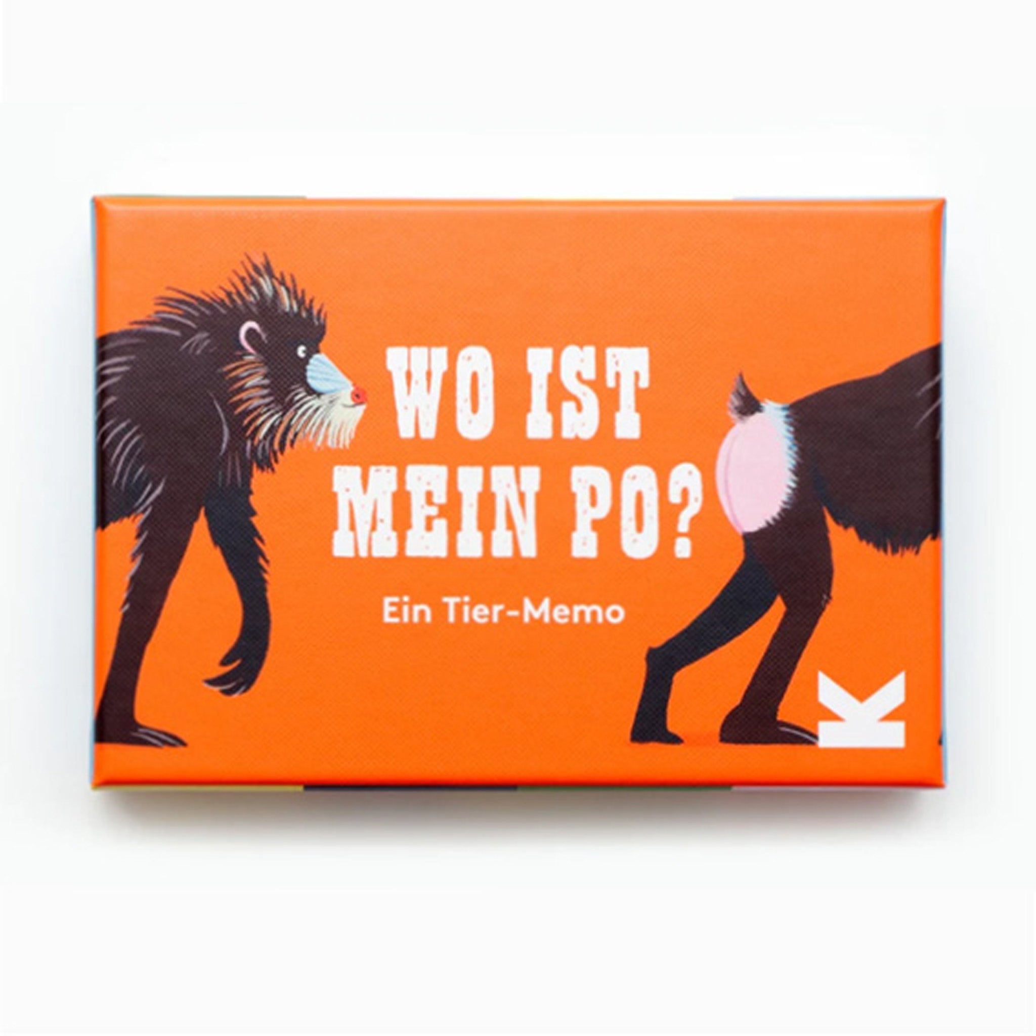 Memory-Spiel 'Wo ist mein Po?' Laurence King Verlag