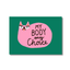 Postkarte 'My body my choice' Slinga