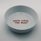 Teller 'Pasta noch was rein?' pinke distel