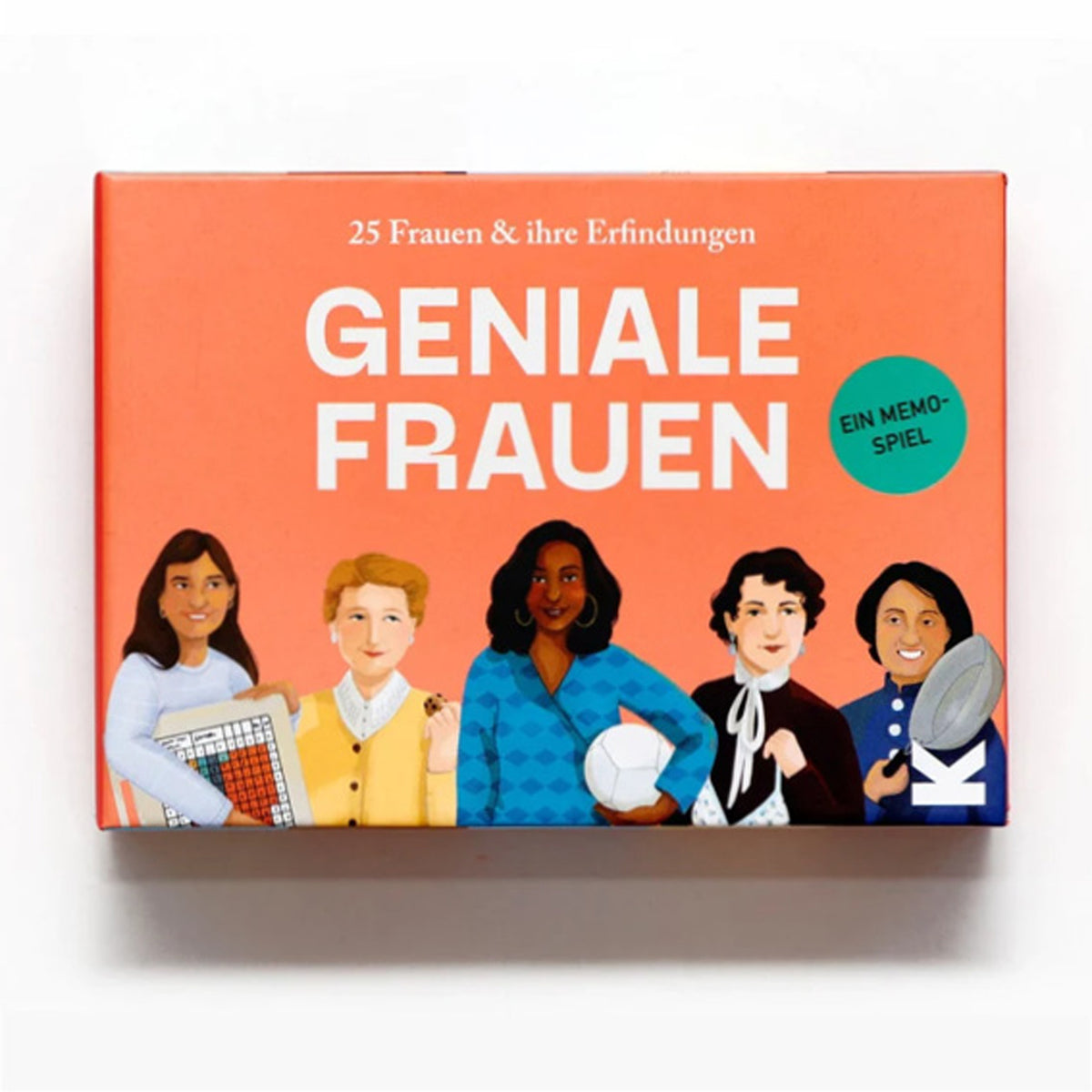 Memo-Spiel 'Geniale Frauen' Laurence King Verlag