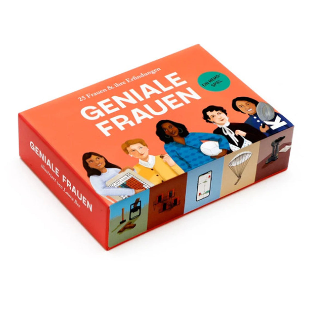 Memo-Spiel 'Geniale Frauen' Laurence King Verlag