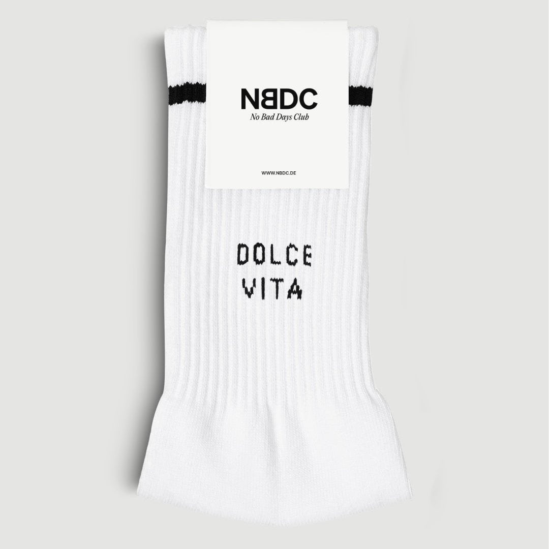 Tennissocken 'Dolce Vita' No Bad Days Club