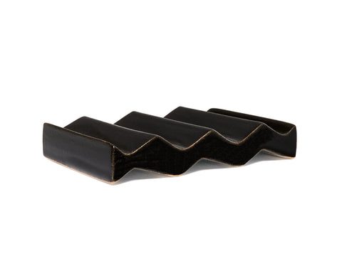Seifenschale 'Rocky M' – black/Schwarz