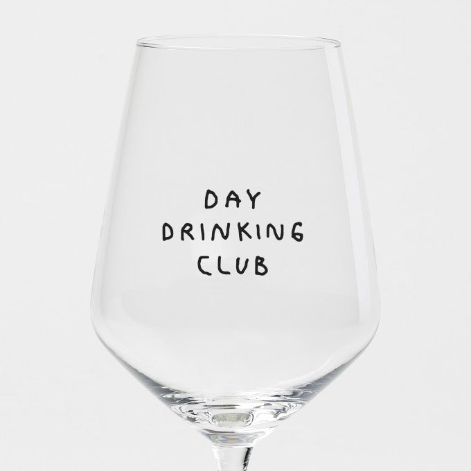 Weißweinglas 'Day Drinking Club' edition selekkt