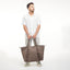 Tote Bag Large 'Oyster' – Monochrome Edition