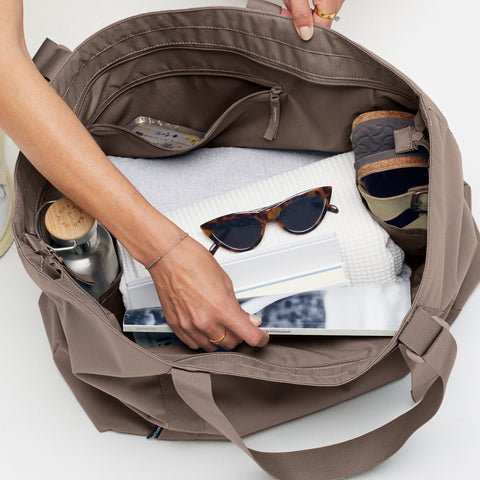 Tote Bag Large 'Oyster' – Monochrome Edition