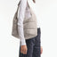 Puffer Square Bag Large 'Scallop' – Monochrome Edition