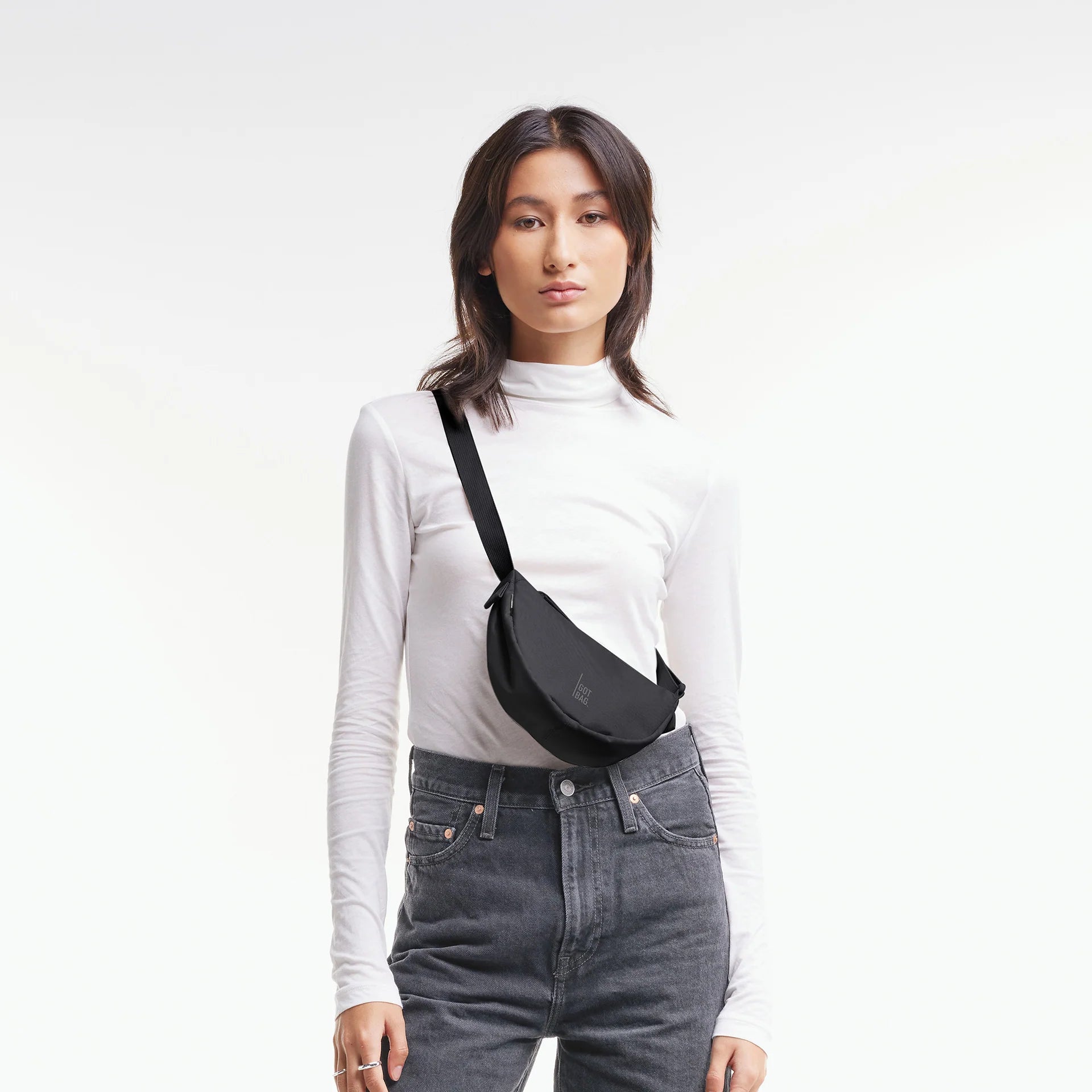 Moon Bag Mini 'Black' – Monochrome Edition GOT BAG