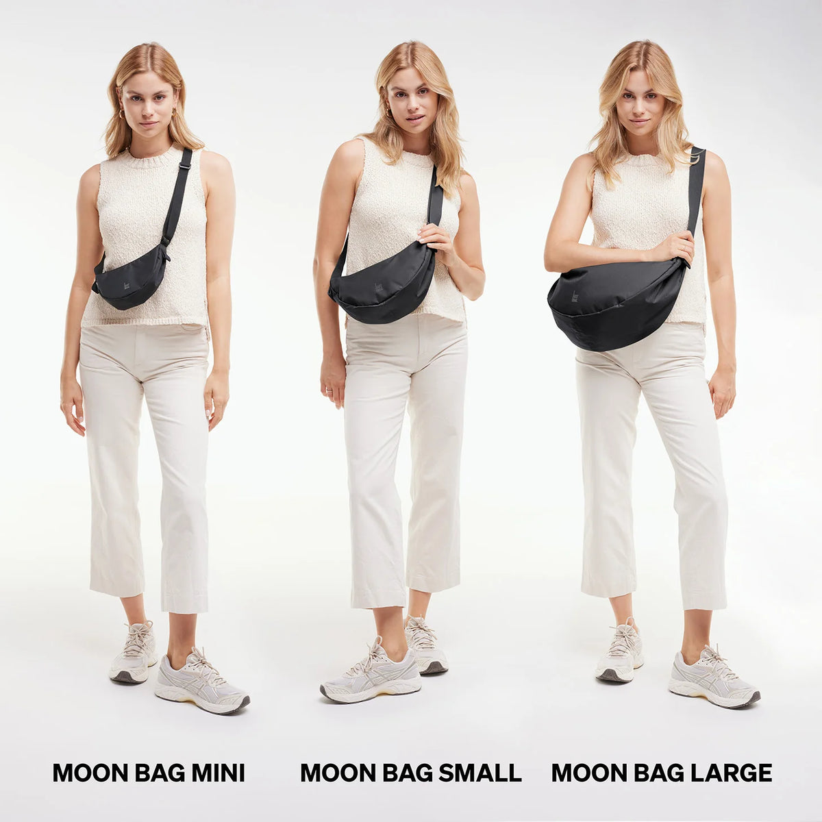 Moon Bag Mini 'Black' – Monochrome Edition GOT BAG