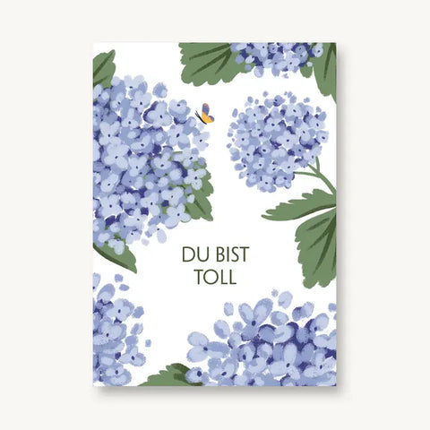 Postkarte 'Du bist toll' 54 illustration