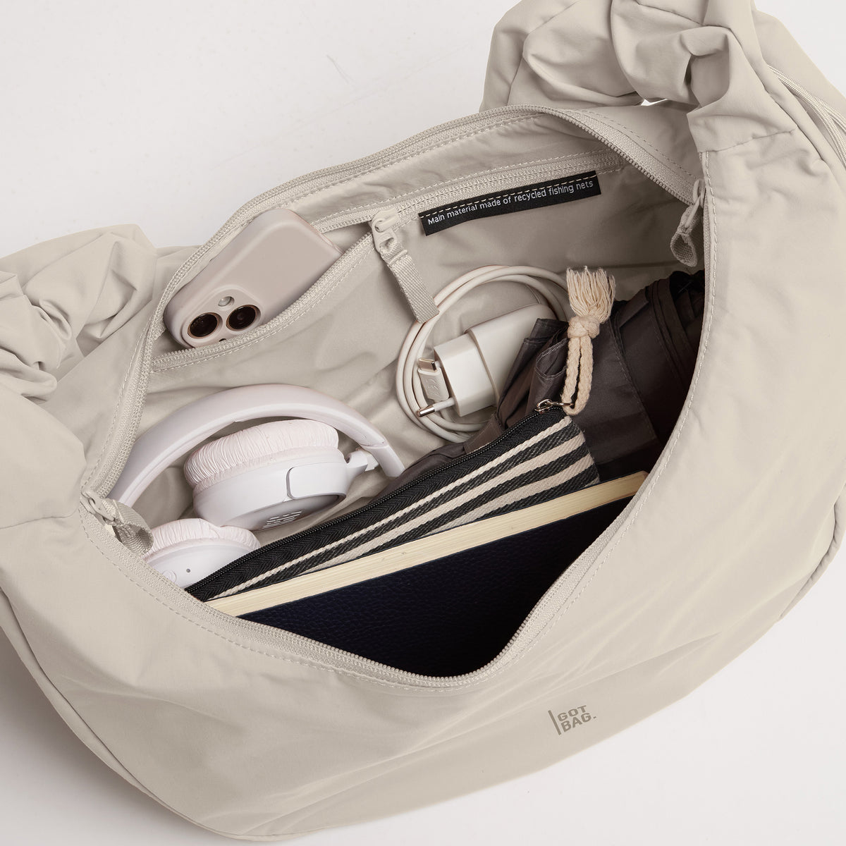 Moon Bag Ruffle 'Soft Shell' – Monochrome Edition GOT BAG