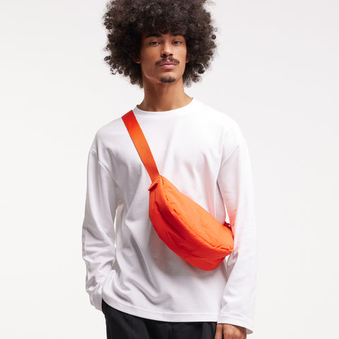 Cloud Moon Bag Small 'Hot Coral' – Monochrome Edition