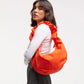 Moon Bag Ruffle 'Hot Coral' – Monochrome Edition GOT BAG