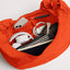 Moon Bag Ruffle 'Hot Coral' – Monochrome Edition GOT BAG