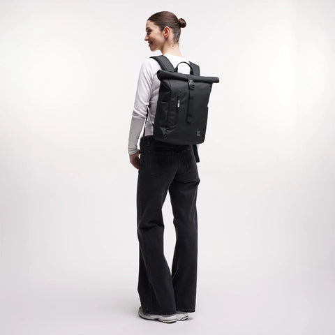RollTop Easy Small 'Black' – Monochrome Edition GOT BAG