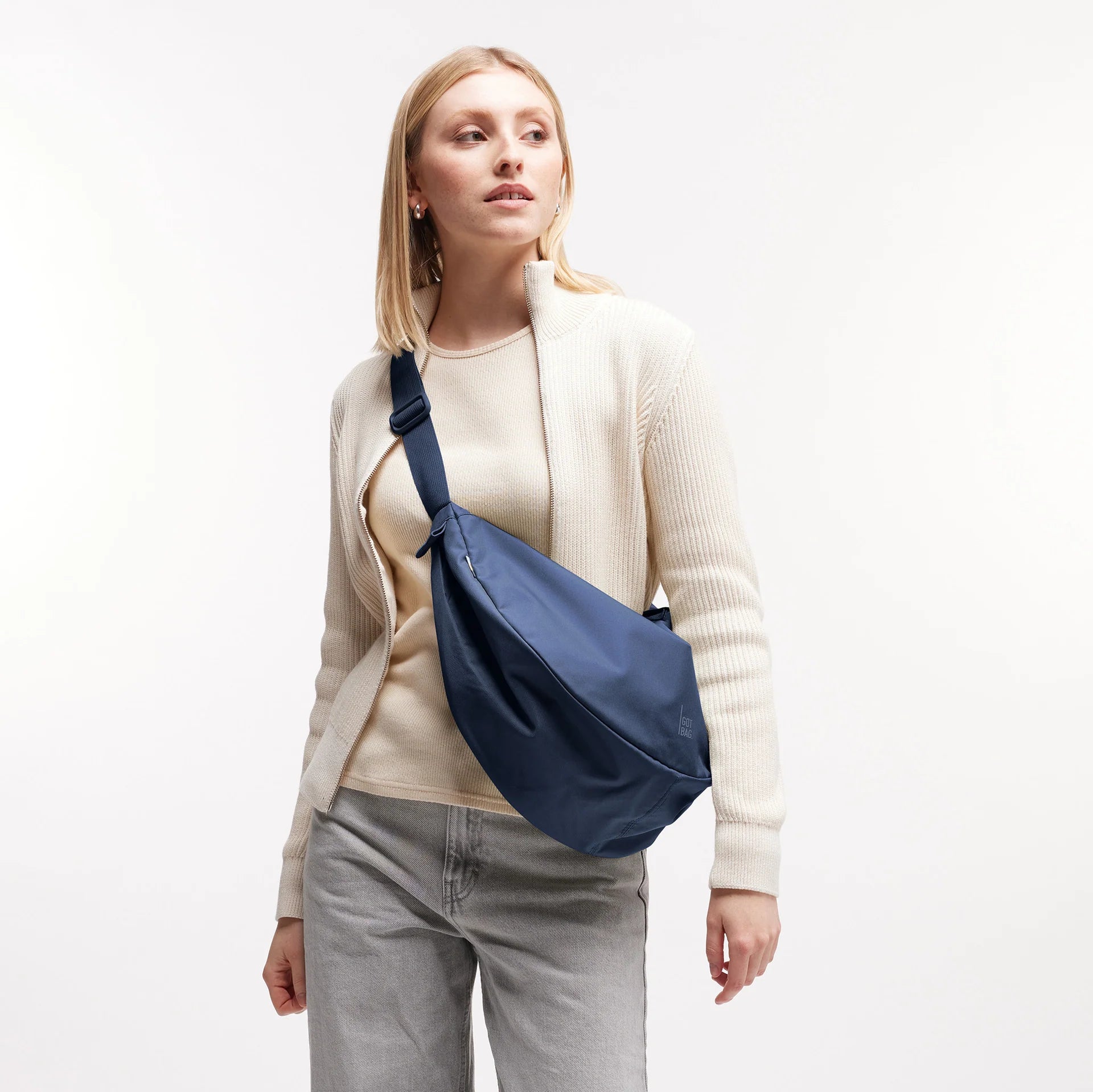 Moon Bag Large 'Deep Ocean' – Monochrome Edition GOT BAG
