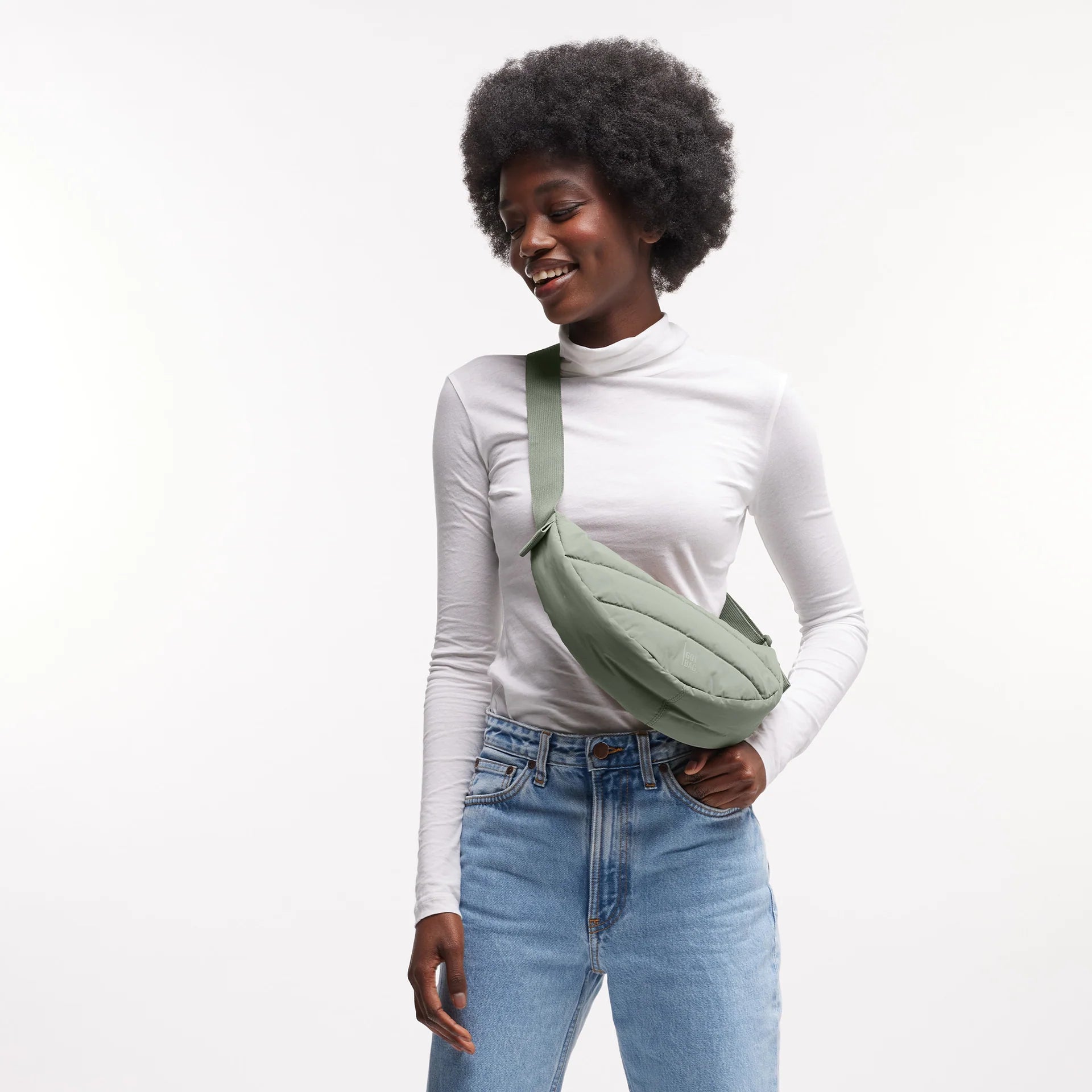 Puffer Moon Bag Small 'Bass' – Monochrome Edition GOT BAG