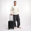 schwarzer Rollkoffer von der Marke got bag