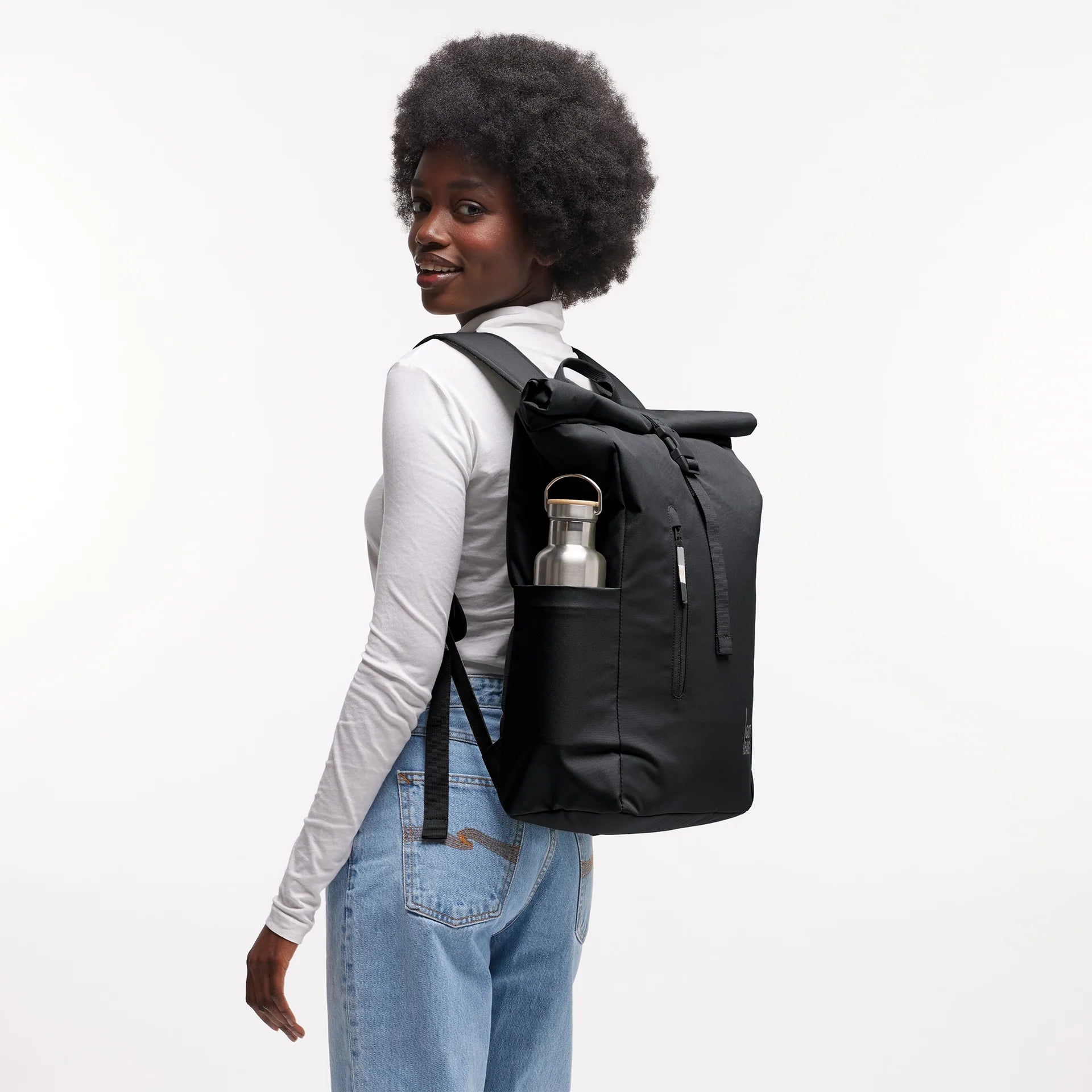 RollTop Easy 'Black' – Monochrome Edition GOT BAG