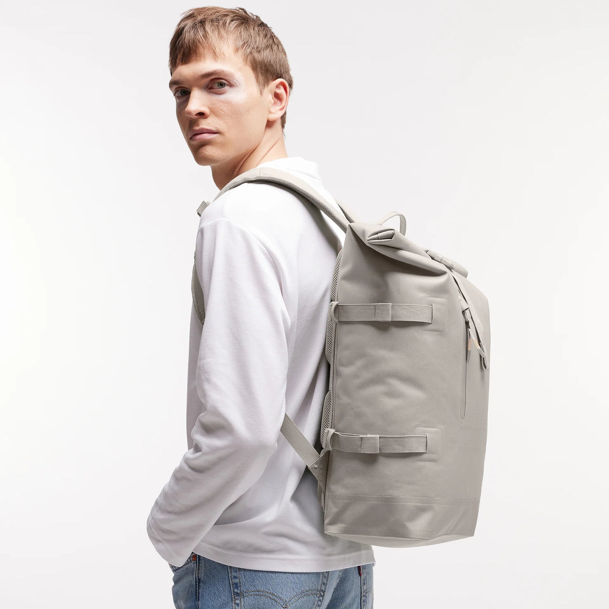 RollTop 2.0 'Clam' – Monochrome Edition GOT BAG