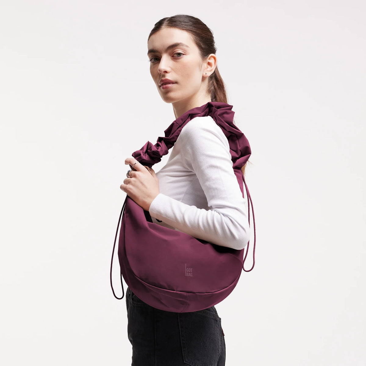 Moon Bag Ruffle 'Kraken' – Monochrome Edition GOT BAG