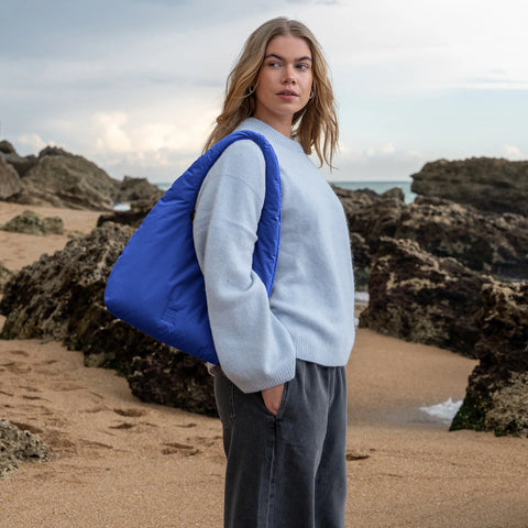 Cloud Shoulder Bag 'Cobalt' – Monochrome Edition GOT BAG
