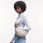 Wavy Puffer Moon Bag 'Scallop' – Monochrome Edition GOT BAG