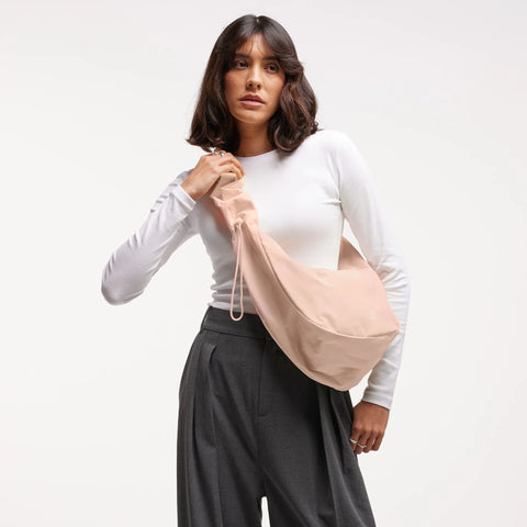 Moon Bag Ruffle 'Pearl' – Monochrome Edition GOT BAG