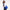 Moon Bag Ruffle 'Cobalt' – Monochrome Edition GOT BAG