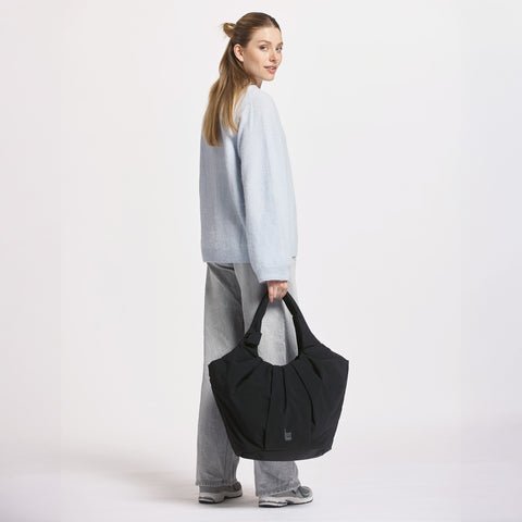 Pleat Tote Bag 'Black' – Monochrome Edition GOT BAG