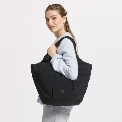Pleat Tote Bag 'Black' – Monochrome Edition GOT BAG