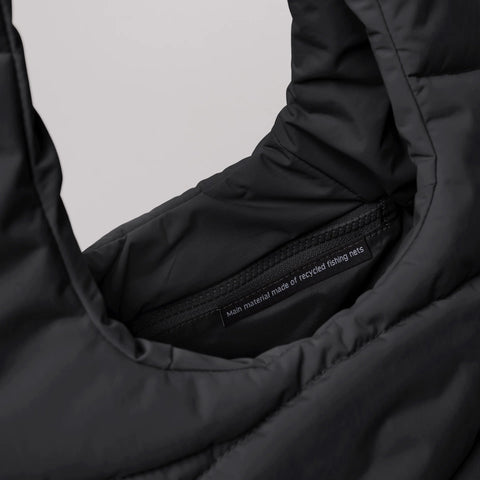 Wavy Puffer Shoulder Bag 'Black' – Monochrome Edition GOT BAG
